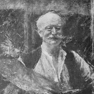 Mancini Antonio - autoritratto - Antonio Mancini